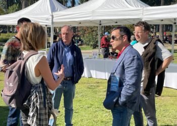 LA Charter Commission on the road in Echo Park