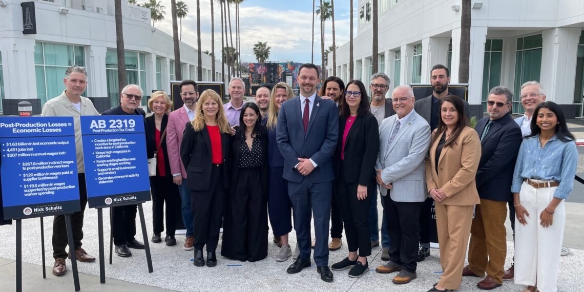 Schultz and Lackey make bipartisan push to bring post-production jobs back to California