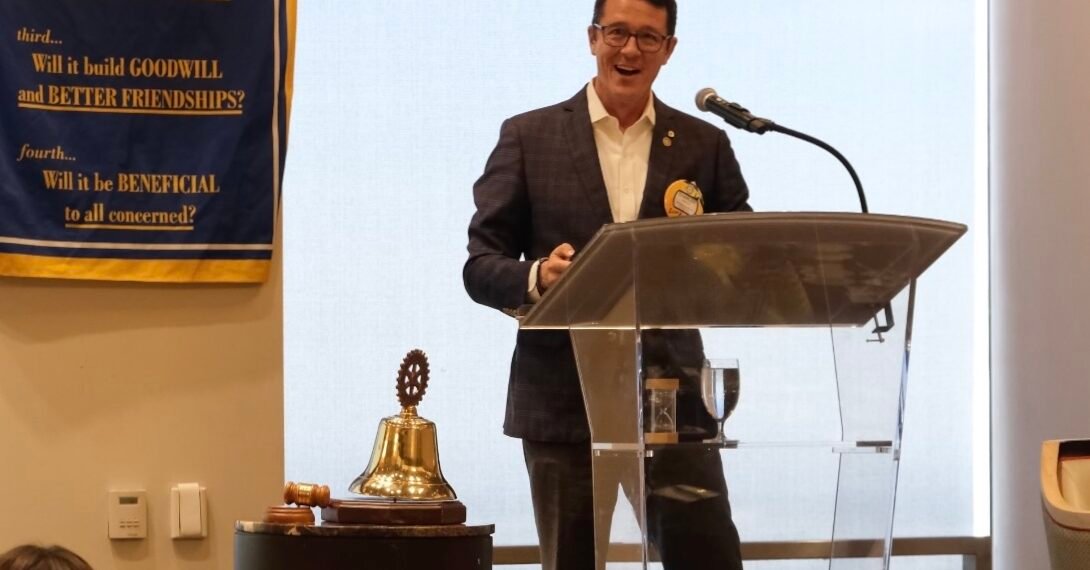 Rotary LA5 president brings storied club back to the future
