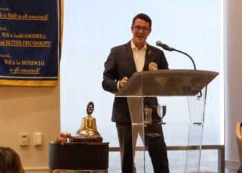 Rotary LA5 president brings storied club back to the future