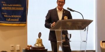 Rotary LA5 president brings storied club back to the future