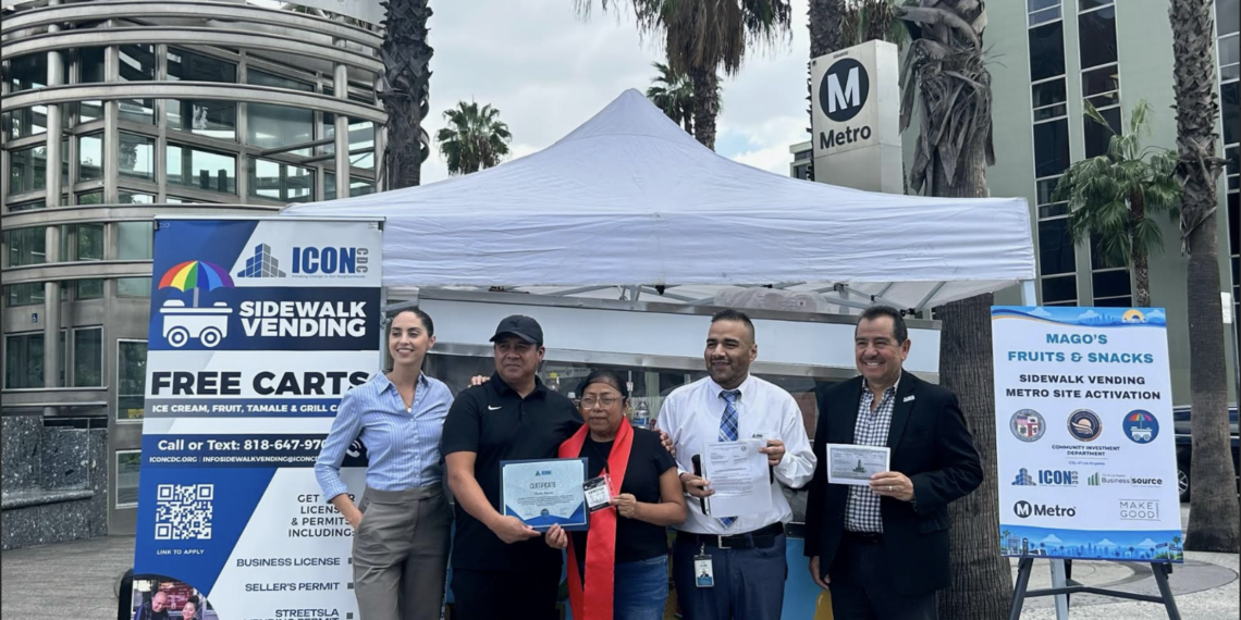 Local vendor opens new business at Vermont/Sunset Metro Station
