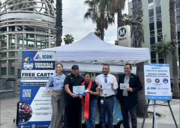 Local vendor opens new business at Vermont/Sunset Metro Station