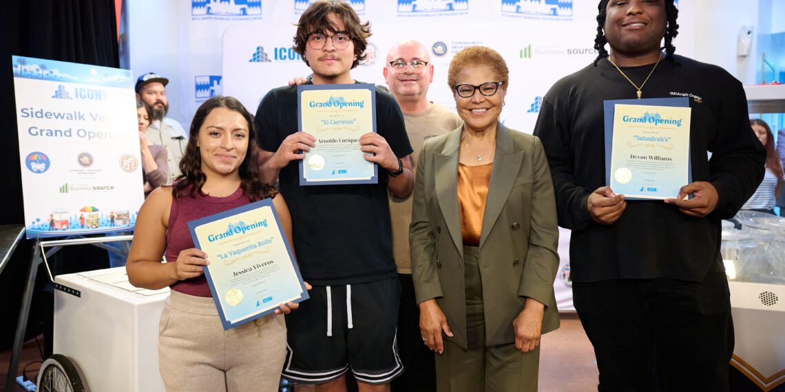 Nonprofit, city give Boyle Heights vendors a leg up with new carts