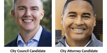Gaspar, McKinney pitch a turn to the center in council, city attorney races